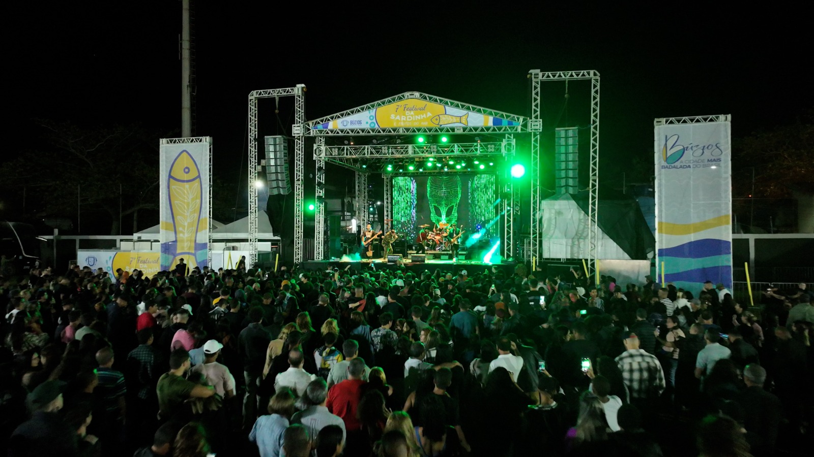 Búzios: 7º Festival da Sardinha e Frutos do Mar bate recorde de público