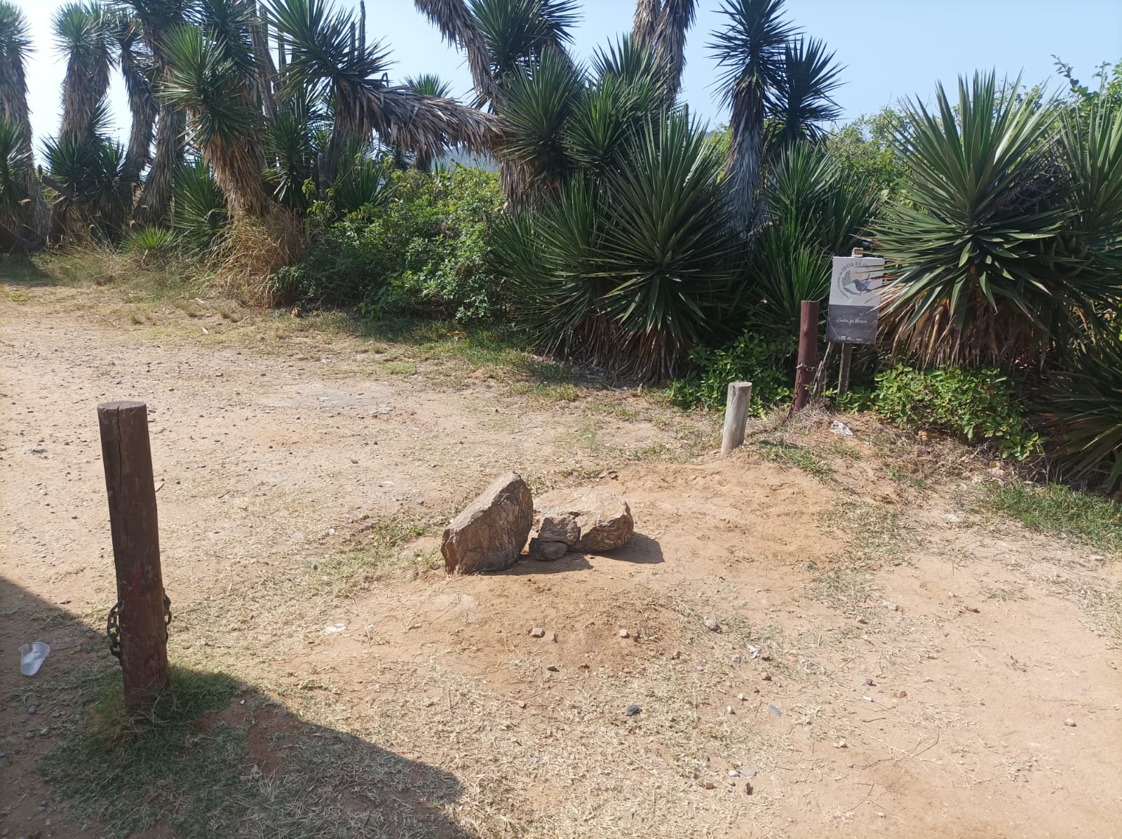 Furto de corrente na Praia de Tucuns