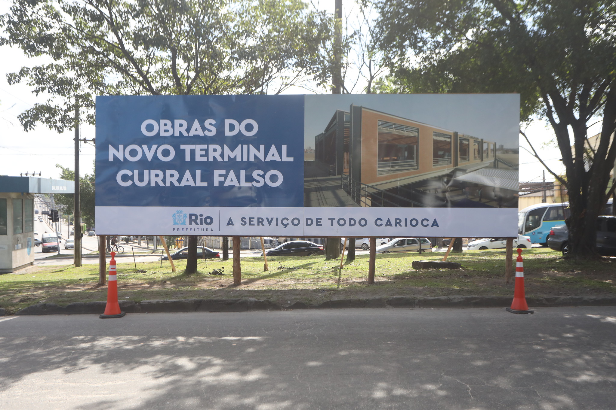 Prefeitura inicia obra para transformar estação Curral Falso em terminal - Prefeitura da Cidade do Rio de Janeiro