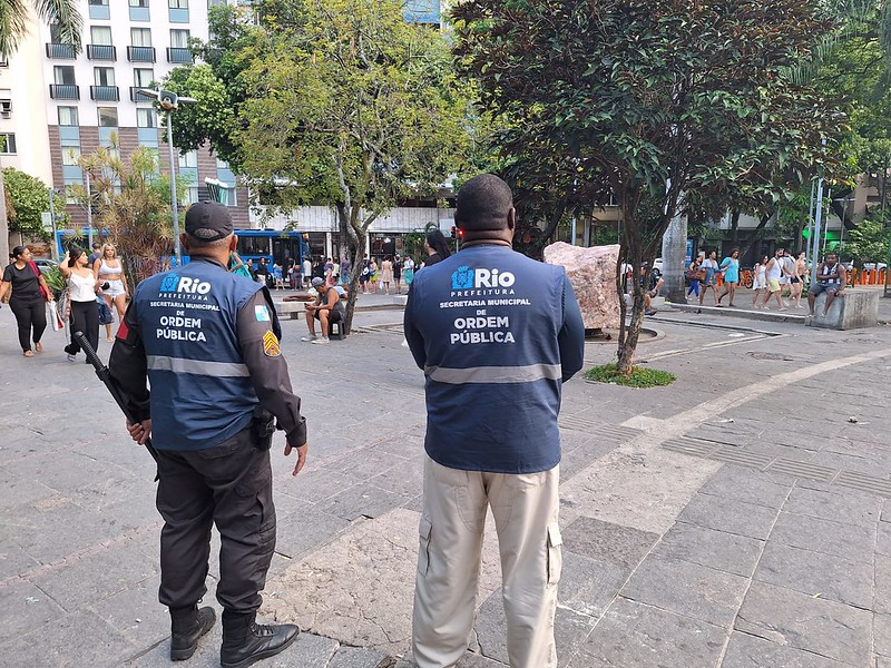 Agentes da Seop prenderam quatro homens no último fim de semana - Prefeitura da Cidade do Rio de Janeiro