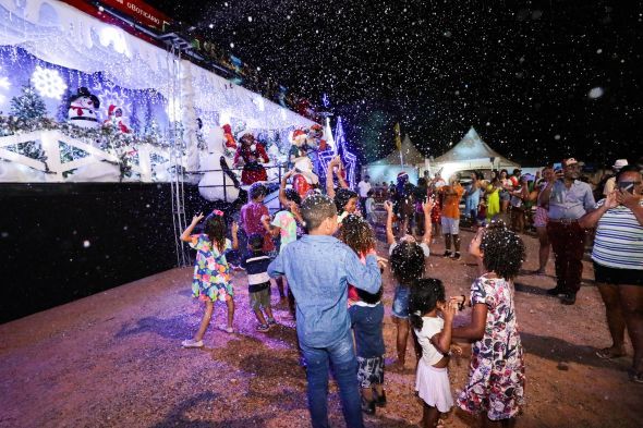 Prefeitura de Cuiab | Natal da Gente 2023 ir levar magia e encantamento para moradores de mais sete bairros