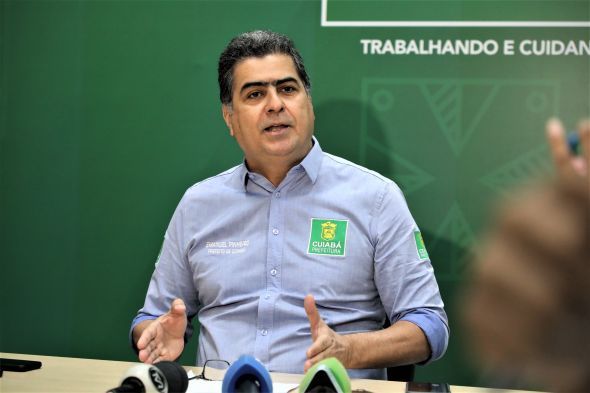 Prefeitura de Cuiab | Sugesto de Pauta: Prefeito Emanuel Pinheiro inaugura praa na Cohab So Gonalo