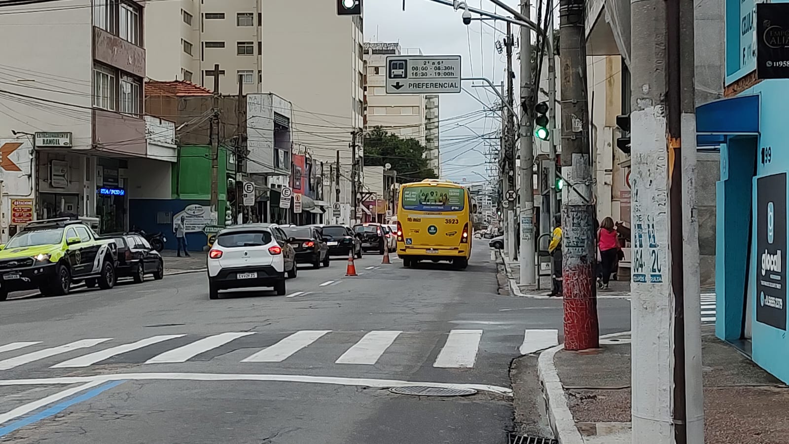 Nova Faixa Preferencial de ônibus começa com monitoramento e apoio