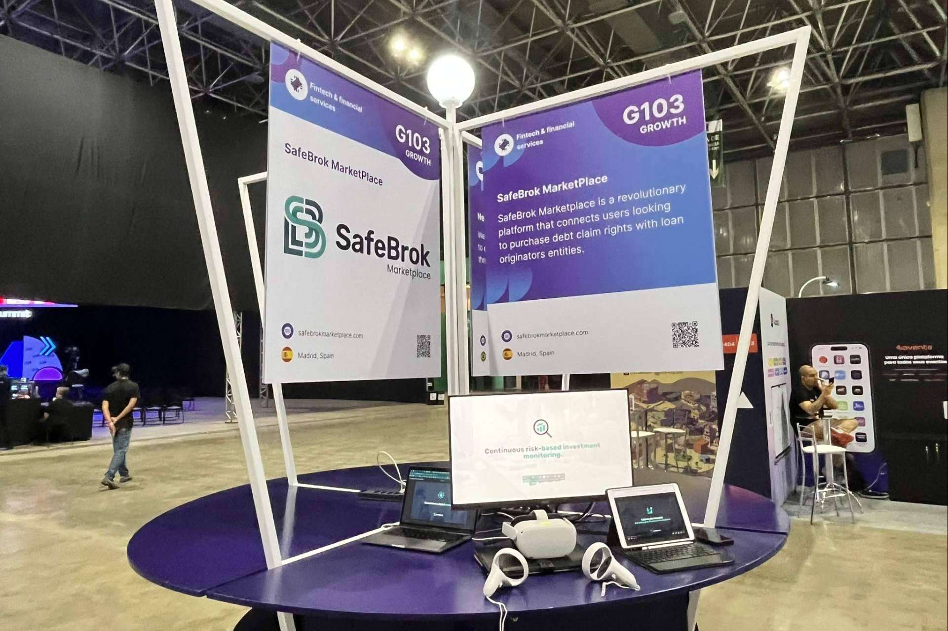 SafeBrok na Web Summit Rio